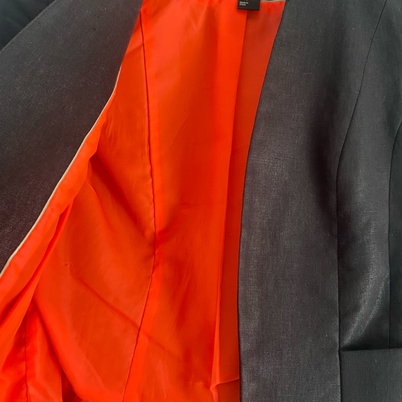 H&M | Black blazer cropped jacket - Picture 7 of 8